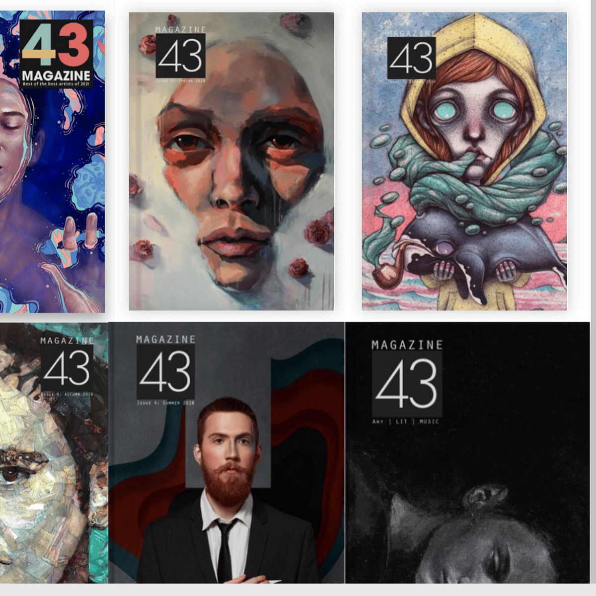 "Artist Feature" organised by Magazine 43 on Zealous