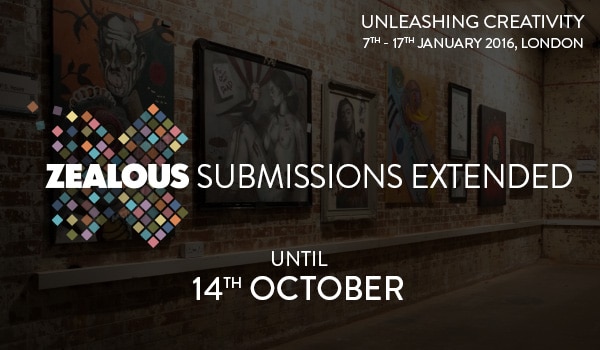 Zealous X Submission Deadline Extended!