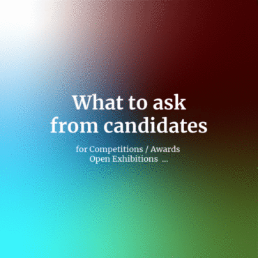 Streamlining what you ask for from candidates