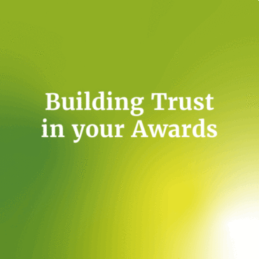 Increase submissions to your awards through trust