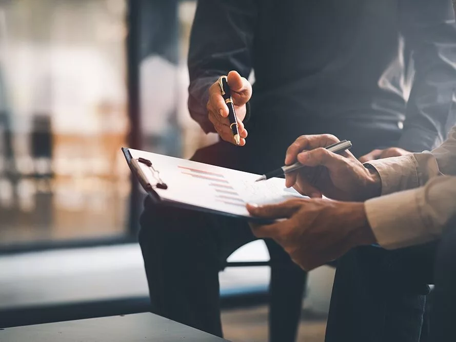 Team of Business collaboration discussing working analyzing with